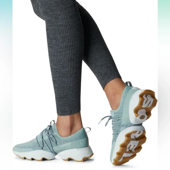 Sorel Women's Kinetic Impact Lace Shoe | Size 7 | Crushed Blue / White - Picture 10 of 10